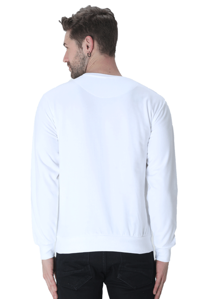 Minimal Design White Sweatshirt by HVN LUXE