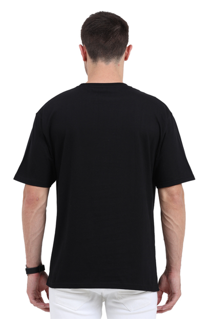 Black Oversized T-Shirt by HVN-LUXE.