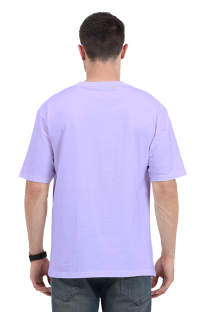 Lavender Oversized T-Shirt by HVN-LUXE.